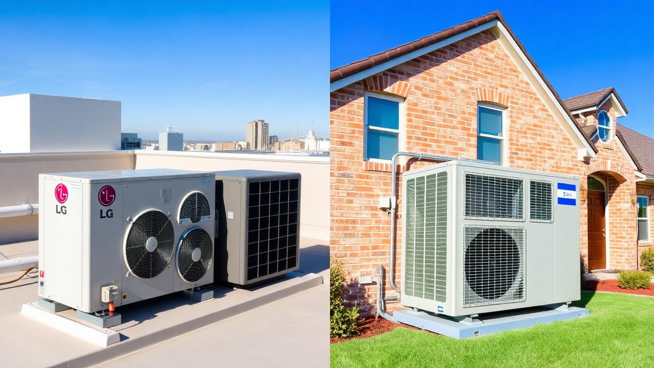 LG VRF vs. Traditional Central Air: Which Is Better for North Texas Homes?